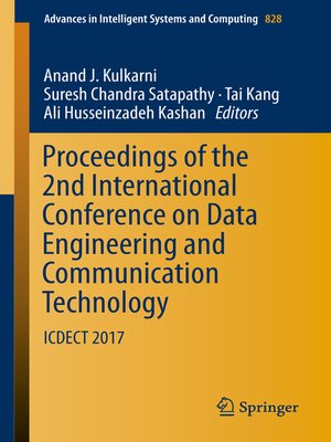 cover image of Proceedings of the 2nd International Conference on Data Engineering and Communication Technology